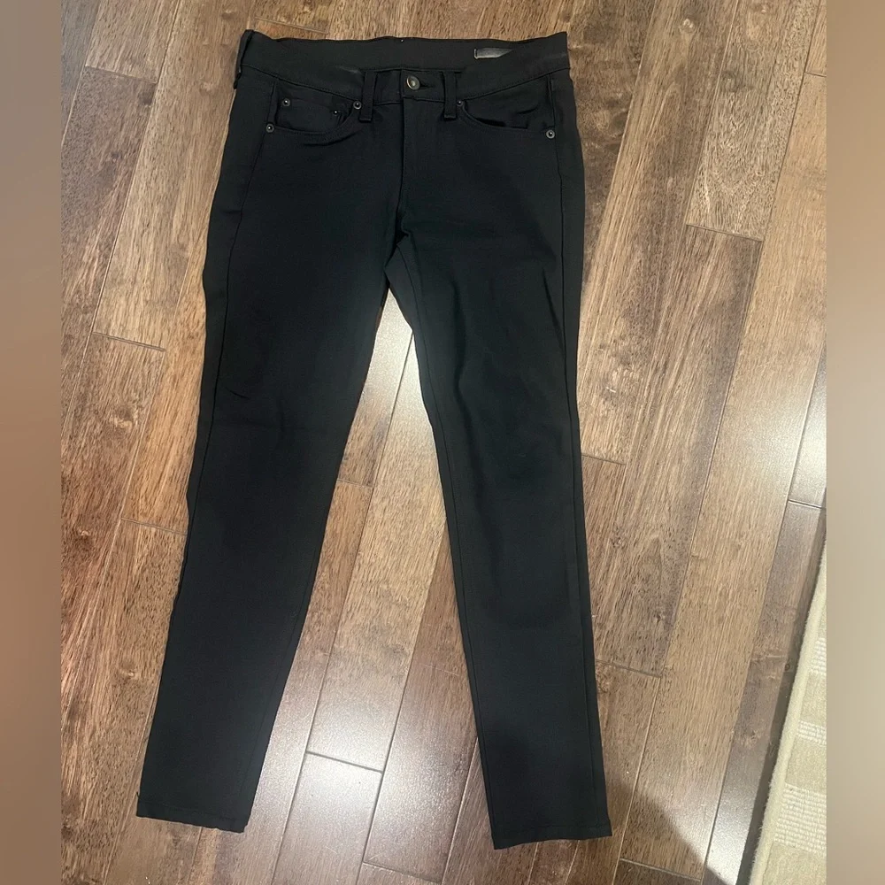 Rag & Bone Skinny Stretch Jeans (Black, 26) - Picture 4 of 7